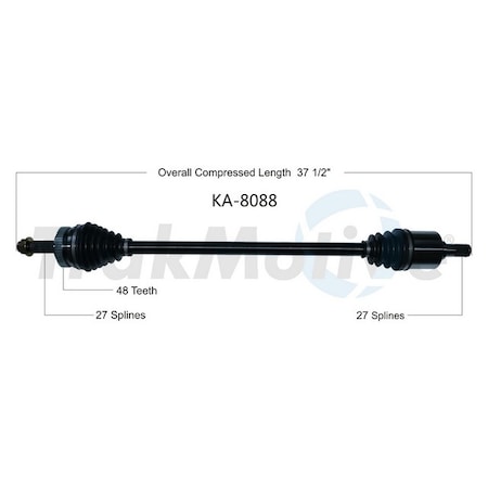 Surtrack Axle Cv Axle Shaft, Ka-8088 KA-8088